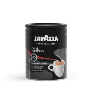 Cafea Macinata Lavazza Caffe Espresso, Cutie Metalica, 250g, Mediu Prajita, Pentru Espressor