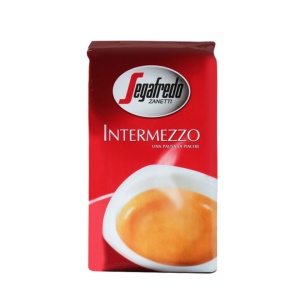 Cafea Macinata Segafredo Intermezzo, 250g, cafea amestec, gust intens, note de migdale