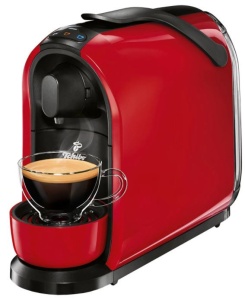Espressor Tchibo Cafissimo Pure RED, 15 bari, 3 bauturi, 1l, Capsule Tchibo