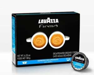 Lavazza Firma Espresso Decaffeinato - 24 capsule, cu ABONAMENT FIRMA, 100% Arabica, Gust Dulceag, Aftertaste Ciocolata,
