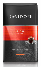 Cafea Măcinată Davidoff Rich Aroma, 250 g, 100% Arabica, aciditate ridicată, corp plin