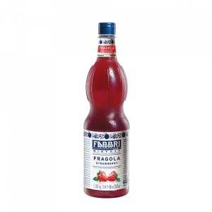 Fabbri MIXYBAR CAPSUNE - Cocktailuri, Granite, Smoothie-uri, Milkshake, Sorbete, Sticla din plastic, 1 litru
