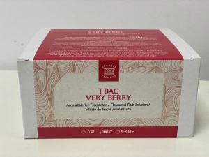 Ceai Demmers T-Bag Very Berry, 20 plicuri, 120 grame