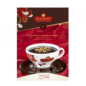 Cioconat PREMIUM Ciocolată Caldă Mix de Fondantă cu Extra-Dark, plic 35g, FARA GLUTEN
