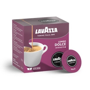 Capsule cafea A modo Mio Lungo Dolce 16 capsule, 120 grame