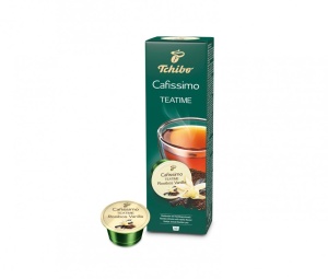 Capsule Ceai Tchibo Cafissimo Teatime Rooibos Vanilla, Vanilie, 10 capsule, 20g