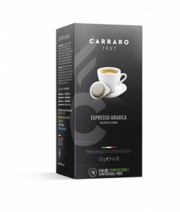 Carraro 100% Arabica Cafea Doza, 7g/doza, 150 buc