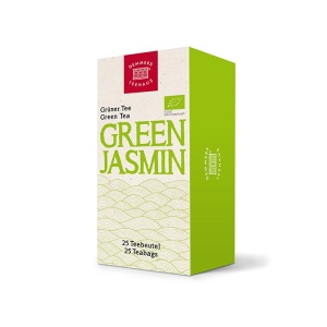 Ceai Demmers Quick-T Organic Green Jasmin, 25 plicuri, 43 grame
