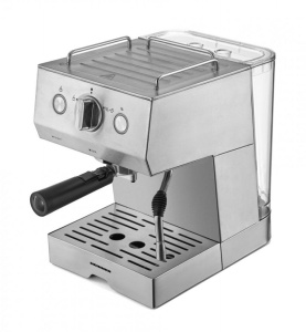 Espressor Heinner Buquette, espresso si spuma lapte 20 bar, filtru dublu inox, 1,5 litri in rezervor, 1140W, home