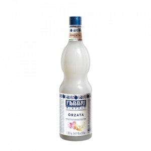 Fabbri MIXYBAR ORGEAT(migdale, apa de portocale, zahar) - Cocktailuri, Granite, Smoothie-uri, Milkshake, Sorbete, Sticla din plastic, 1 litru