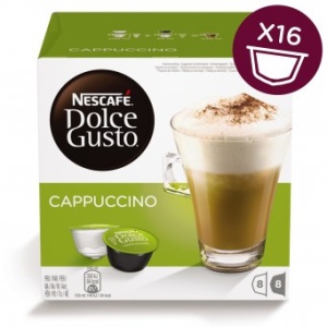 NESCAFÉ DOLCE GUSTO Cappuccino, 16 Capsule, 186.4gr