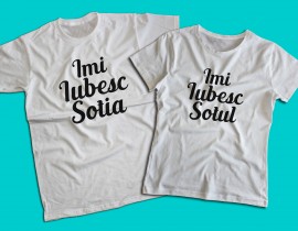 Set tricouri "Sot si Sotie"