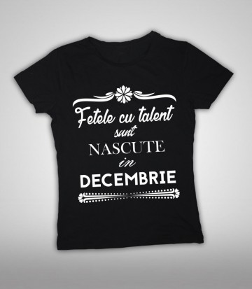 Fetele cu talent sunt nascute in...