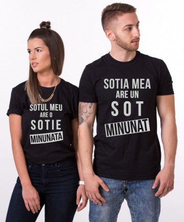 Set cuplu "MINUNAT"