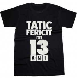 Tatic fericit de 13 ani