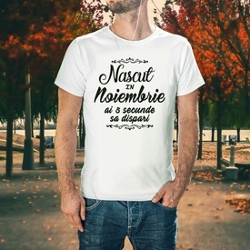 Nascut in Noiembrie ai 5 secunde sa dispari