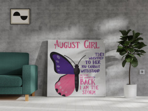 Canvas August Girl [Leu/Fecioară]