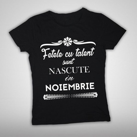 Fetele cu talent sunt nascute in...