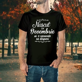 Nascut in Decembrie ai 5 secunde sa dispari