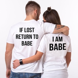 Set cuplu "RETURN TO BABE"