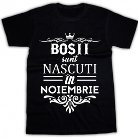 Bosii sunt nascuti in...