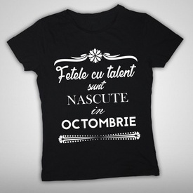 Fetele cu talent sunt nascute in...
