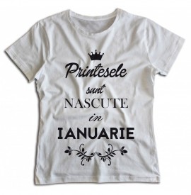 Printesele sunt nascute in ianuarie