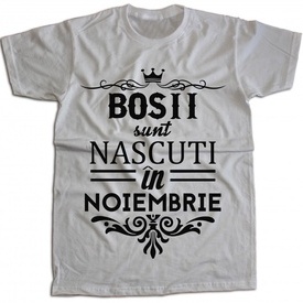 Bosii sunt nascuti in...