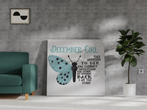 Canvas December Girl [Săgetător/Capricorn]
