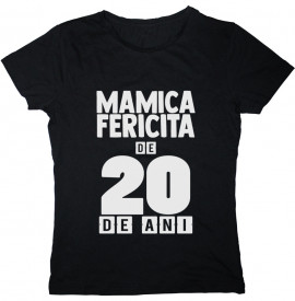 Mamica fericita de 20 de ani