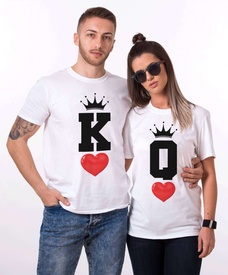 Set cuplu "K & Q"