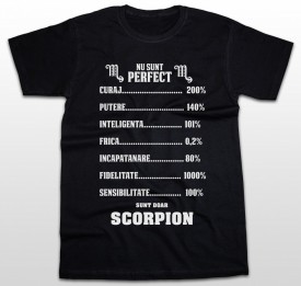 Zodie Procente Scorpion [Tricou] *LICHIDARE STOC*