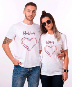 Set cuplu "Hubby&Wifey"