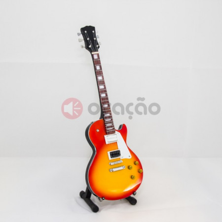 Imagens Mini-Guitarra Gibson Les Paul Custom - Jimmy Page - Led Zeppelin