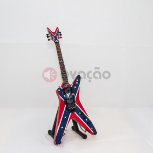 Mini-Guitarra Dean Dixie Rebel - Dimebag Darrel - Pantera