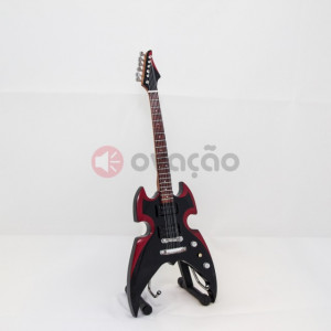 Mini-Guitarra Silverstone Guitar Broken Mirror - Paul Stanley - Kiss