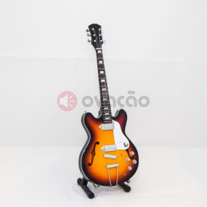 Mini-Guitarra Epiphone Casino 1965 - John Lennon - The Beatles