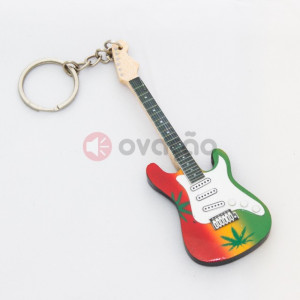 Porta-Chaves Guitarra Marijuana Theme