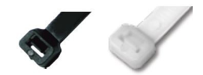 Abraçadeira serrilha nylon VÁRIAS MEDIDAS (saco 100 un)