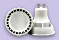 Lâmpada LED GU10 5W 120º SMD 6000K FOSCO