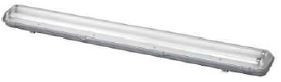 PL*236 - ARMADURA ESTANQUE ABS+PC 2X120 CM SEM BALASTRO OMNIUM ELECTRIC