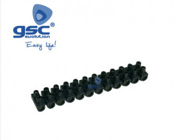 001000110 - Pack 10 Tiras de Conexão 10 mm2 - Preto 8436021941107