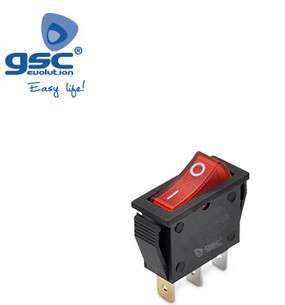 001105502 - 5u saco SPST ON / OFF interruptor com luz 16 (4) A-16A 8433373055025