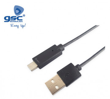 001402969 - Cabo USB macho para USB tipo C macho 3.0 - 1.5M 8433373029699