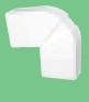 10503 GBR - ÂNG PLANO VAR P/CALHA 50X20 L/HALOG BRANCO EFAPEL 5603011604028
