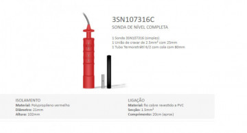 134021 Sonda de Nível de agua