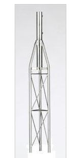3014 -8424450030141 TELEVES - Lanço Superior Torre 180 SE Zinco+RPR 1,25m (Ømáx mastro 35mm)