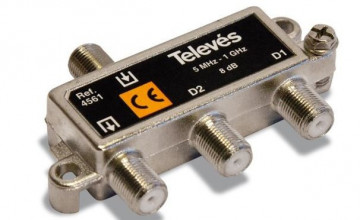 4561 -8424450045619 TELEVES - Derivador Interior (5-1000MHz) 2D "F" 9dB