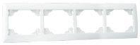 70941 TBR - 5603011053246 ESPELHO QUADRUPLO HORIZONTAL BRANCO EFAPEL