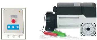 Kit Portas Seccionadas até 25m2 INDUS48 AUTOMAT EASY